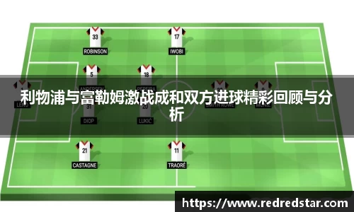 利物浦与富勒姆激战成和双方进球精彩回顾与分析